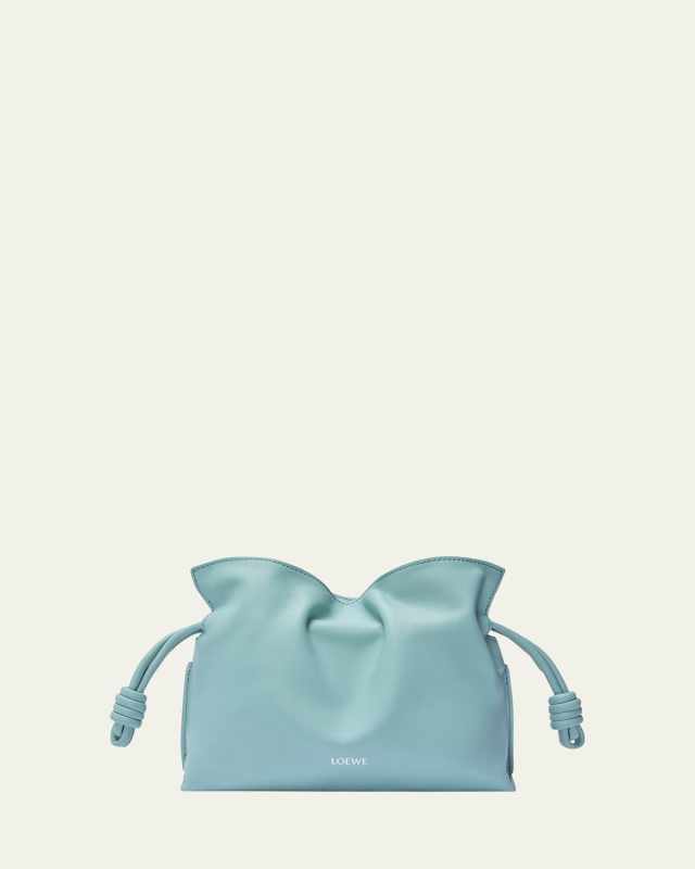 x Suna Fujita Flamenco Mini Fish Printed Clutch Bag